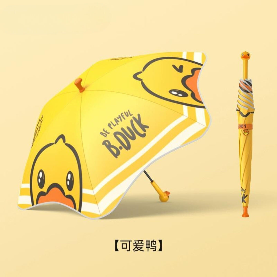 Baby Duck kids umbrella, long-handled umbrella (ALAUDDIN)