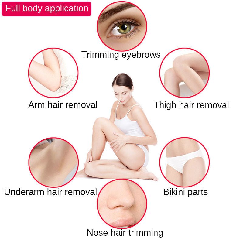Women's Five-in-One Private Hair Trimmer Shaver Electric Epilator