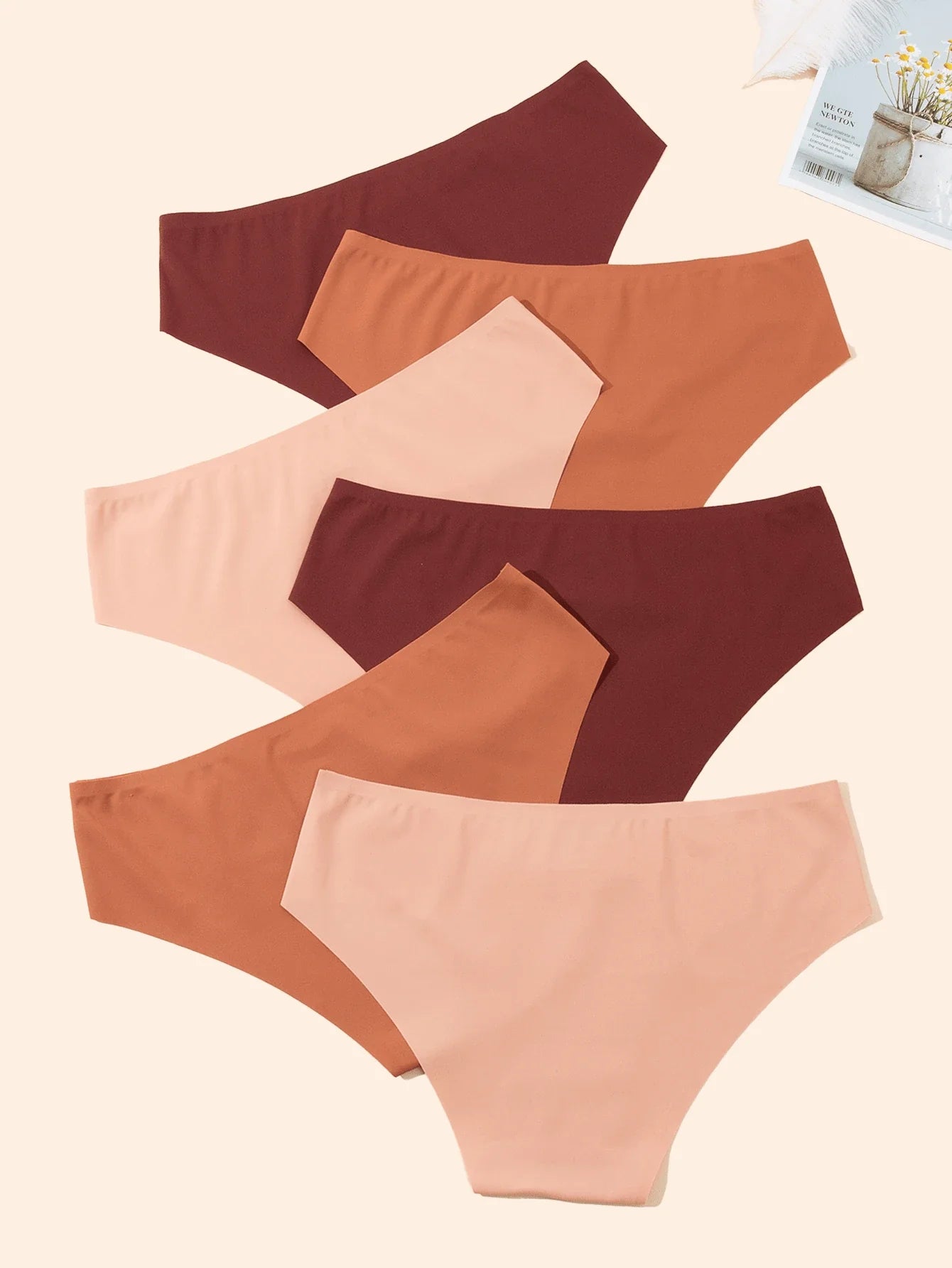 Women's Ice Silk Yoga Fitness Exercise Comfortable Seamless Underwear Panties