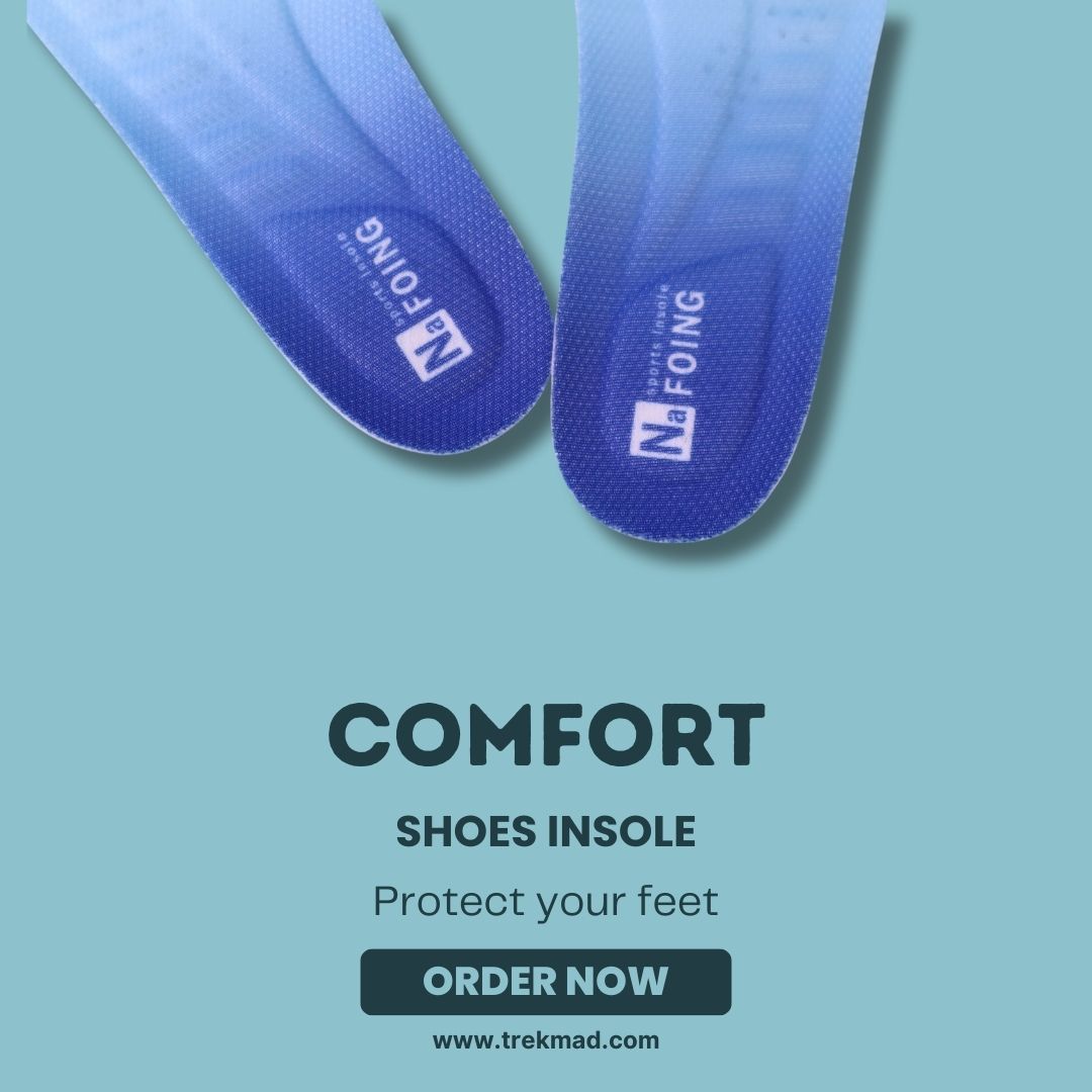 Comfortable Soft Breathable Shock Absorption Insoles (ALAUDDIN)