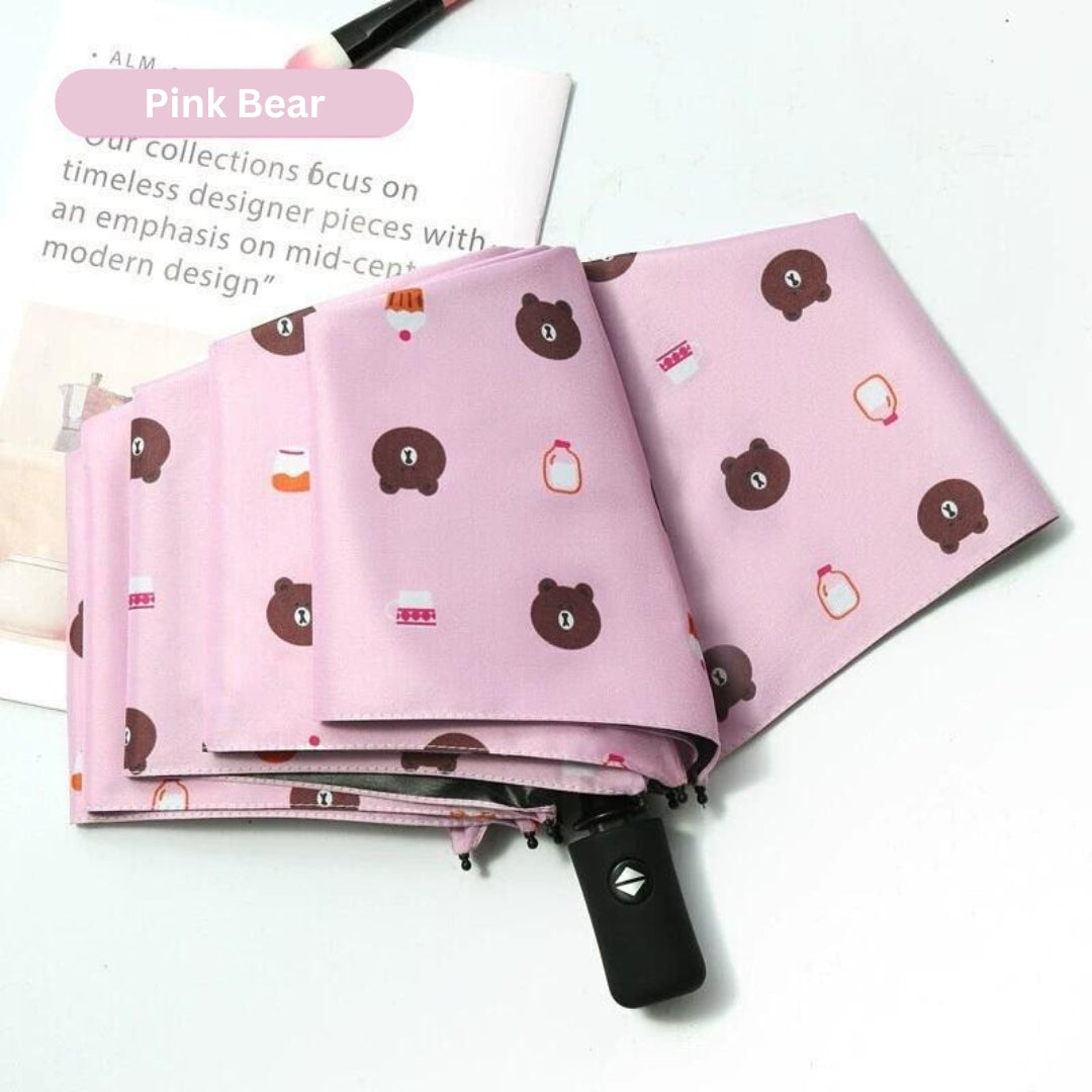 Automatic folding sun protecting large umbrella (ALAUDDIN)
