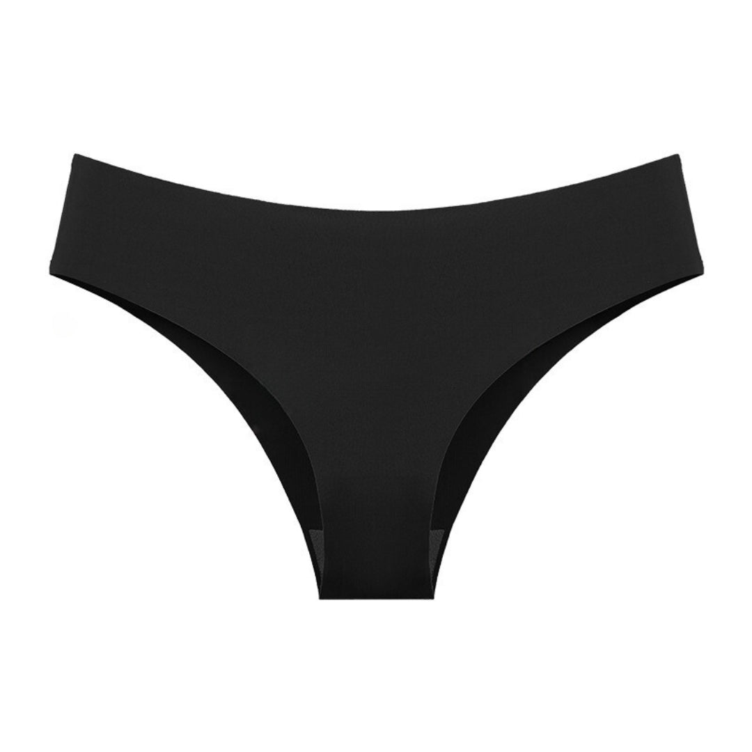 Women's Ice Silk Yoga Fitness Exercise Comfortable Seamless Underwear Panties