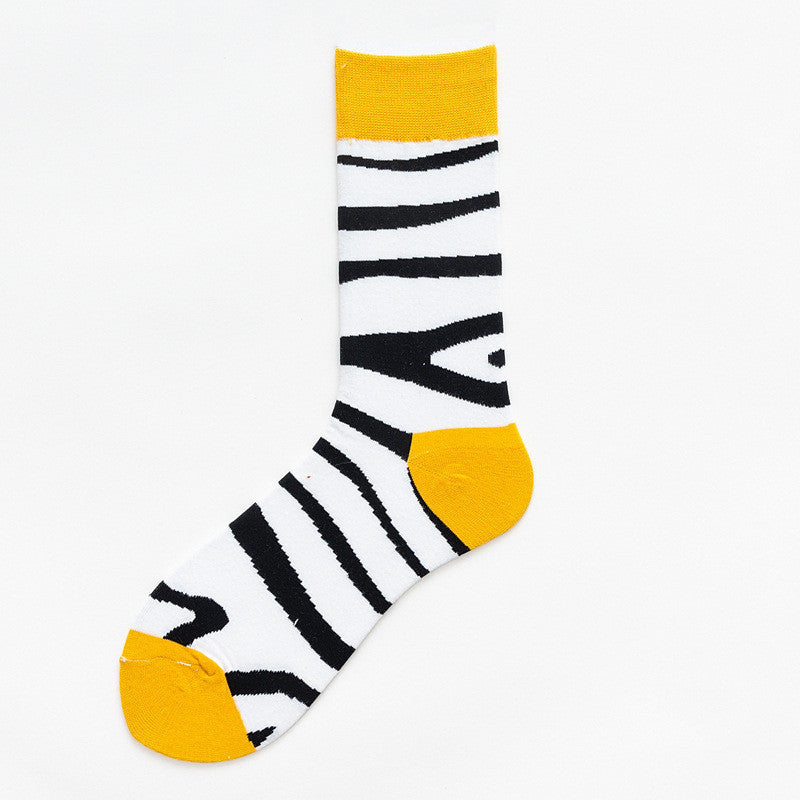 Winter Long Printed socks for men and women