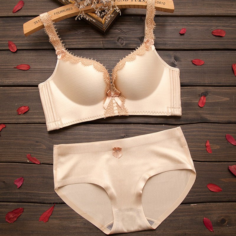 Women Seamless Royal Style Lingerie Female Set Push-Up Bra And Panty Sets