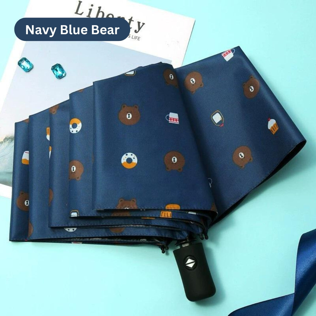 Automatic folding sun protecting large umbrella (ALAUDDIN)
