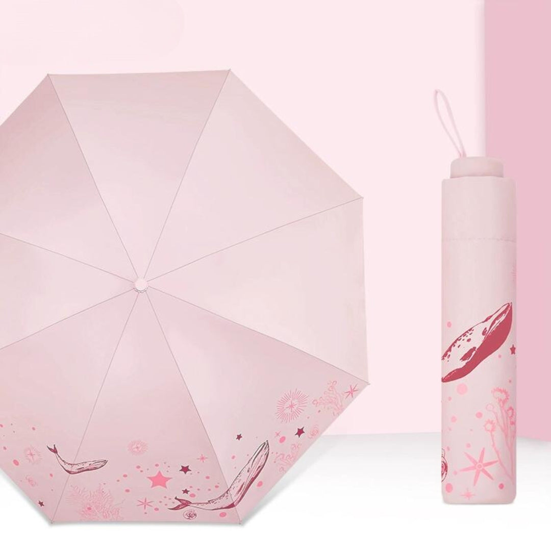 Tri Fold All Season Automatic foldable umbrella (ALAUDDIN)