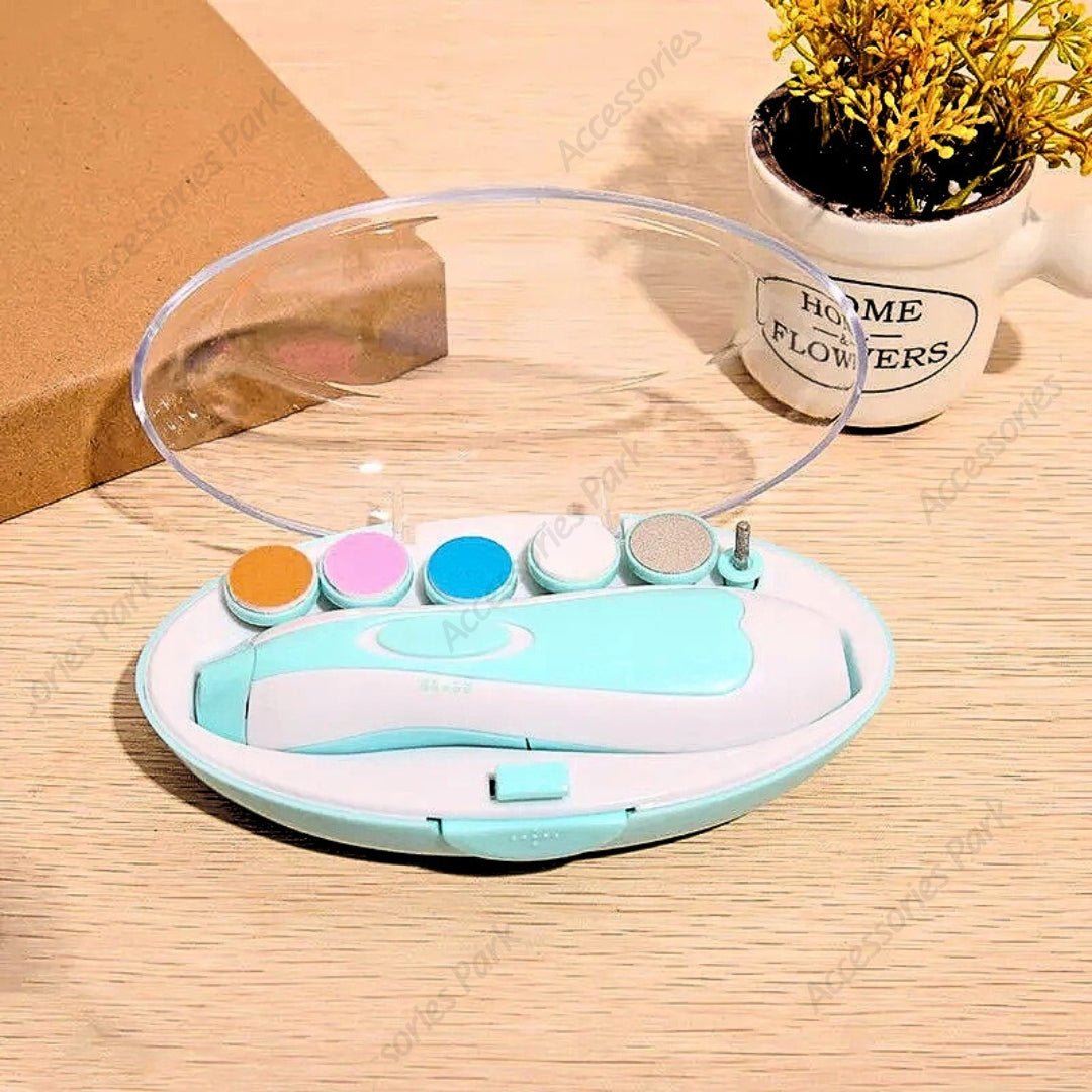 Sky blue color baby nail trimmer for boy baby