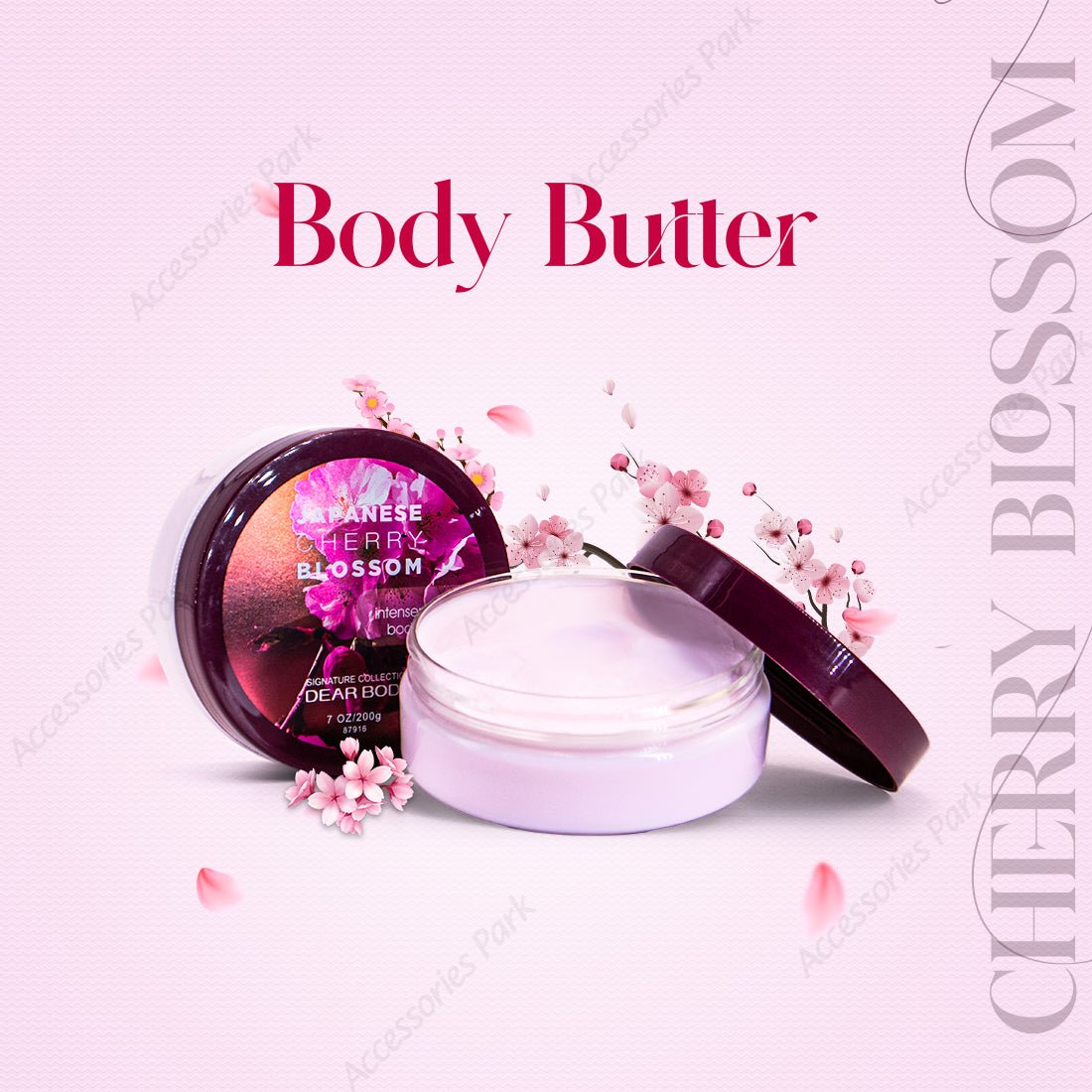 Cherry Blossom Body Butter & Shower gel Combo