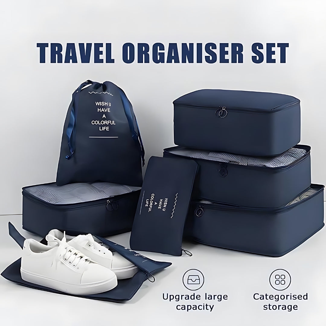 7pcs set Luggage Travel Storage Bag (ALAUDDIN)