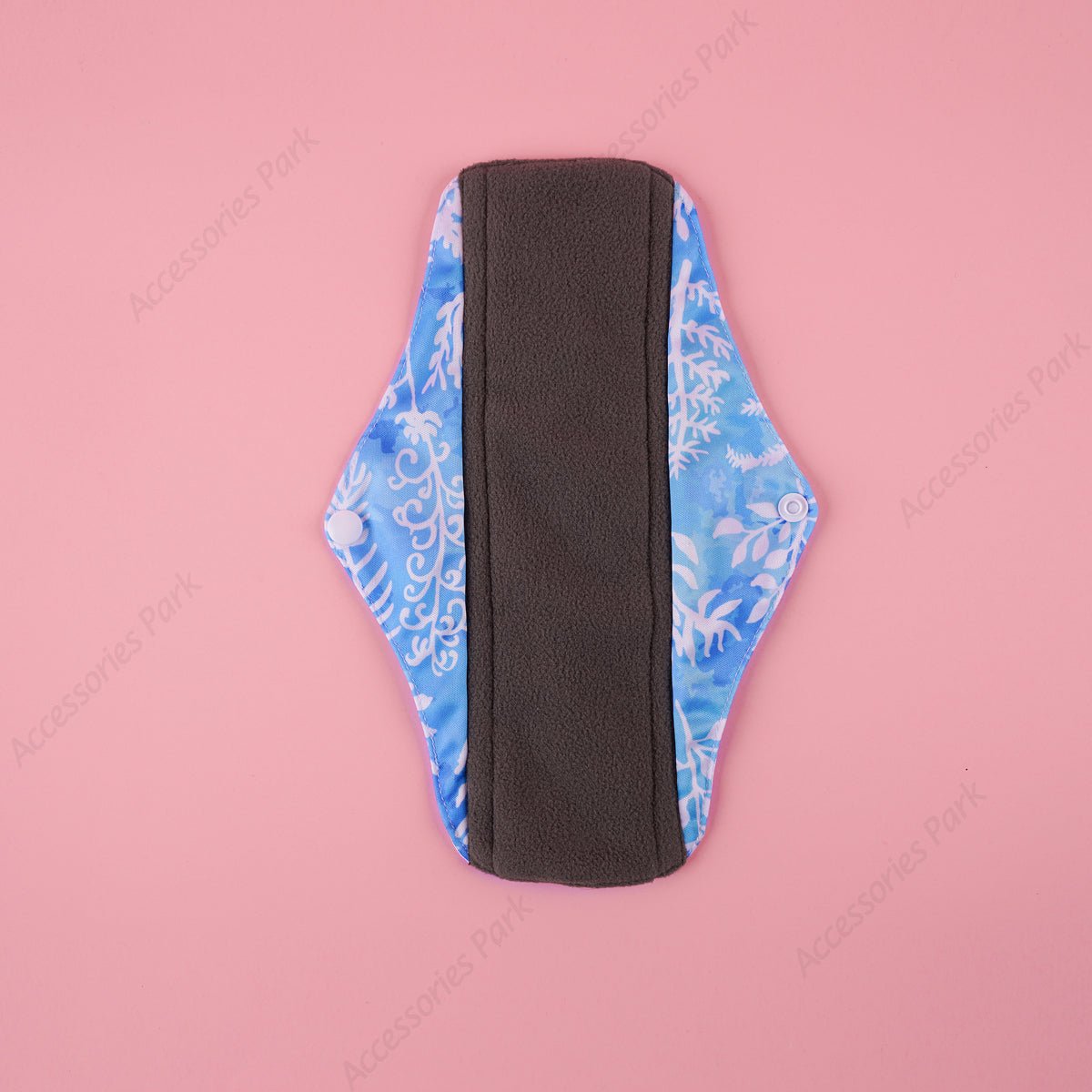 Backside picture of the reusable menstrual pad