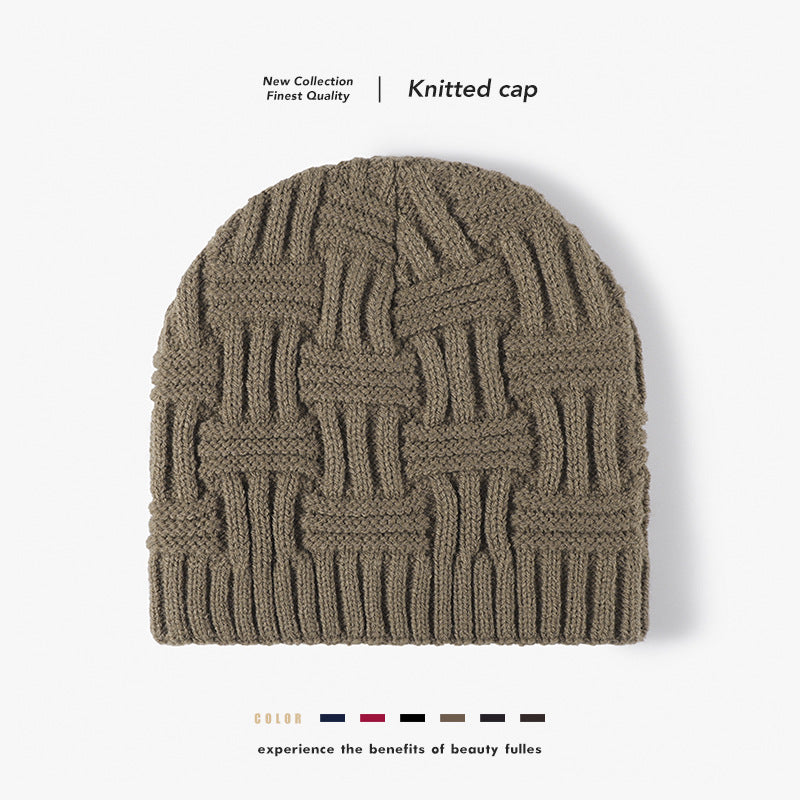 Winter Velvet unisex ear protection outdoor beanie