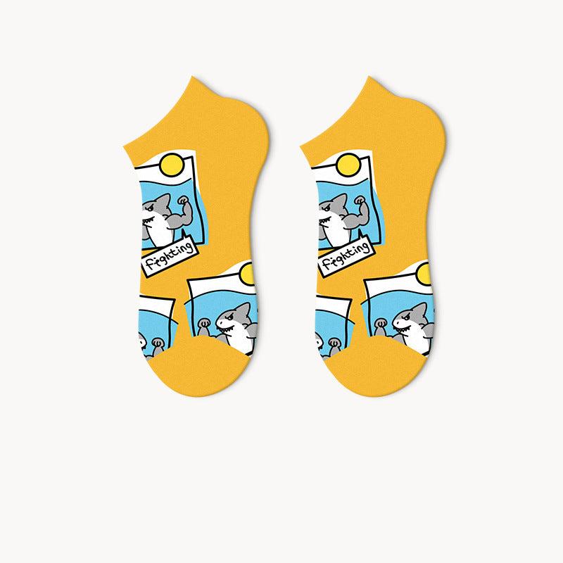 Versatile low-top boat socks for men