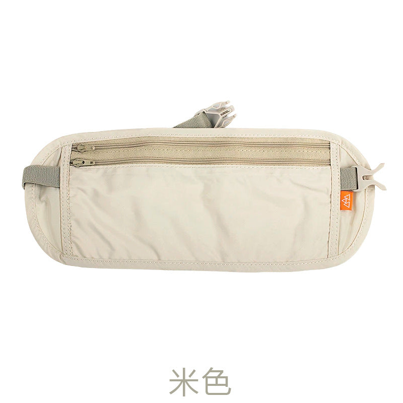 Anti-Theft Waist Bag for Passport and Travel Documents