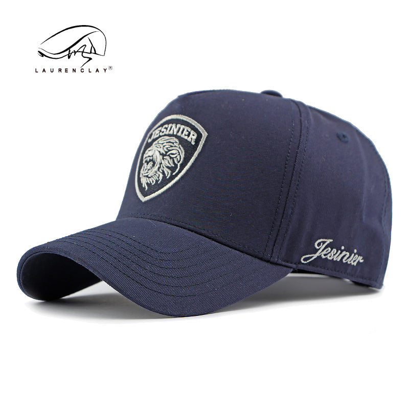 All Season Embroidery Thin Cotton Breathable High Cap