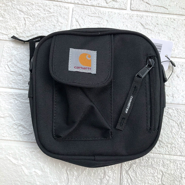 Cross-body bag men's and women's shoulder bag, bungee small square bag for travel. (ALAUDDIN)