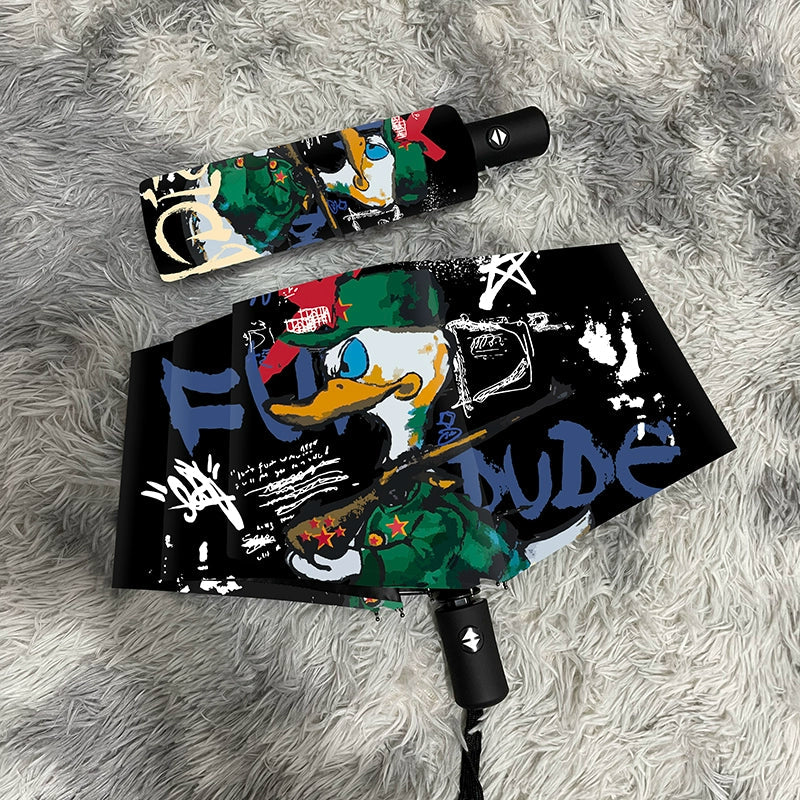 Creative Automatic Folding Umbrella for All season (ALAUDDIN)