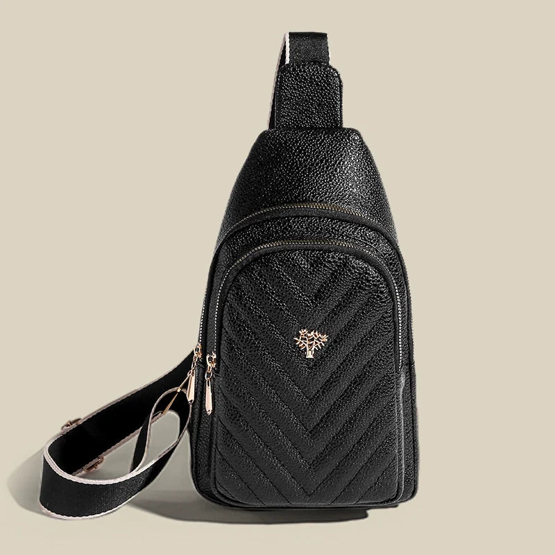 Celebrity chest bag women's gradient foreign style crossbody for travel bag (ALAUDDIN)