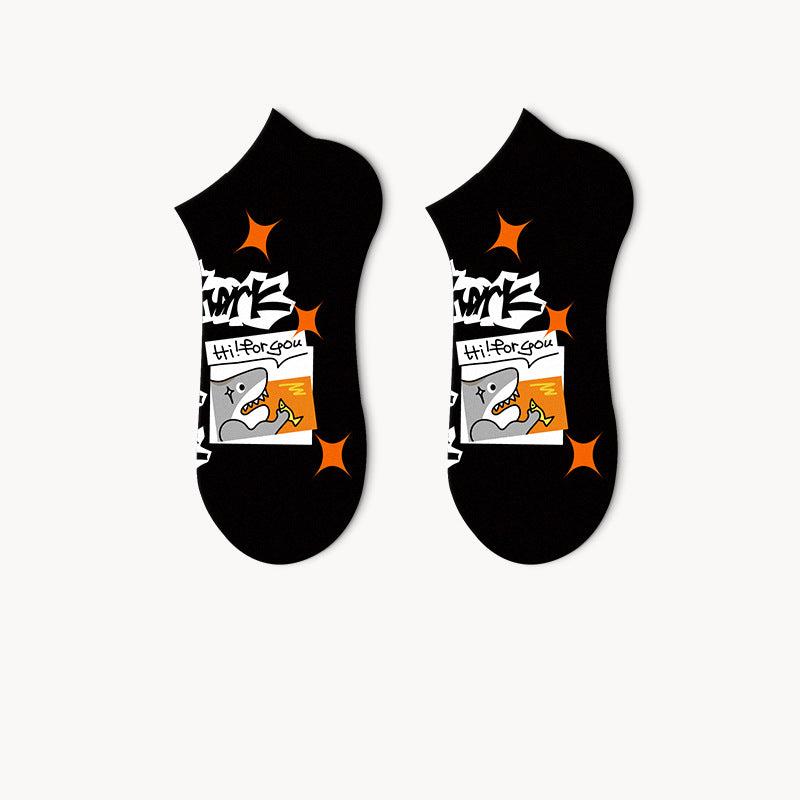 Versatile low-top boat socks for men