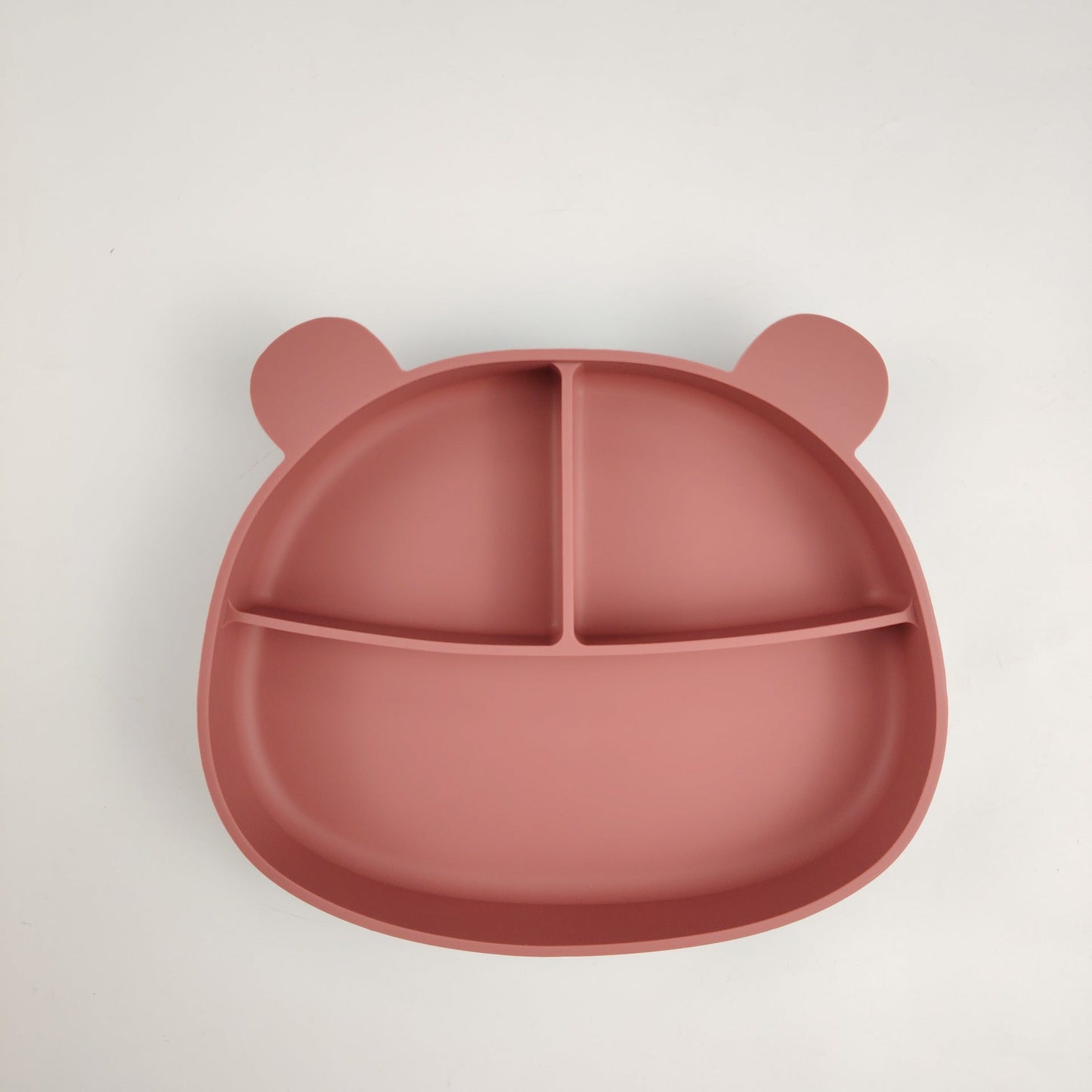 3 Chamber Food Grade Silicone Dinner Plate