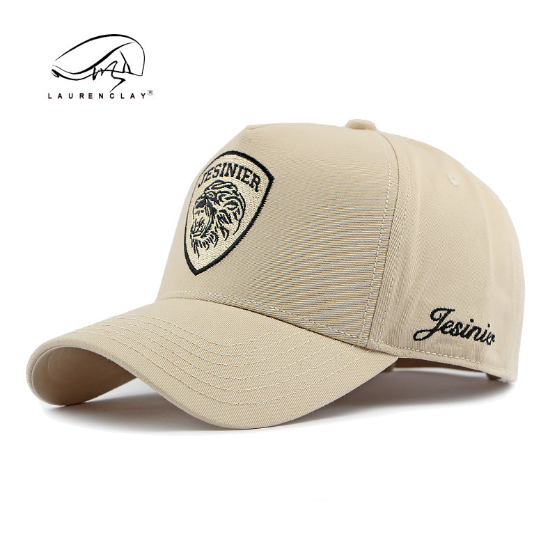 All Season Embroidery Thin Cotton Breathable High Cap
