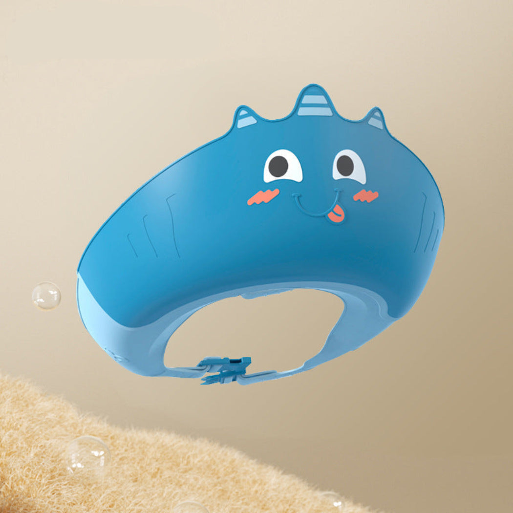 Children's Adjustable Waterproof Shampoo Shower Cap with Cute Cartoon