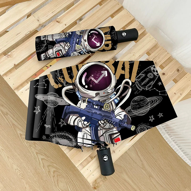 Creative Automatic Folding Umbrella for All season (ALAUDDIN)