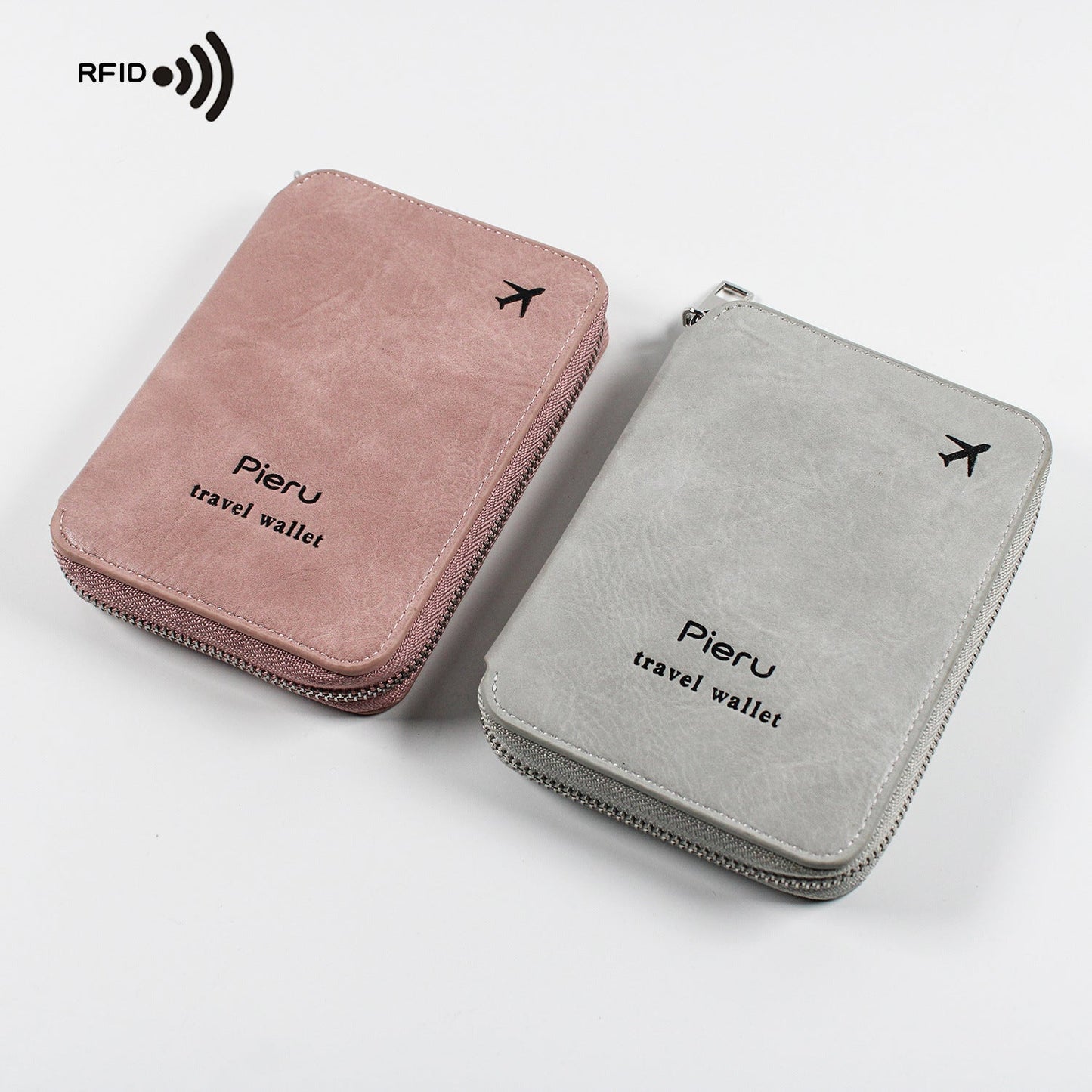 RFID Anti-Theft Brush Outbound Passport Holder for Travel