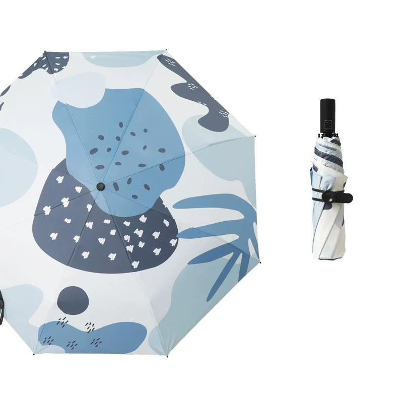Anti-UV printed automatic functional small umbrella (ALAUDDIN)
