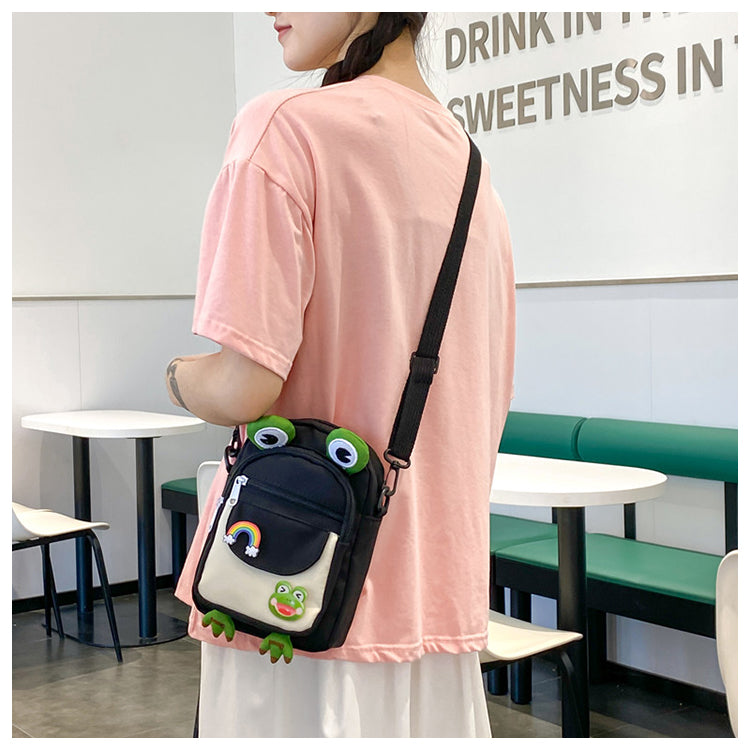 Cartoon crossbody bag for women with adjustable shoulder strap (ALAUDDIN)