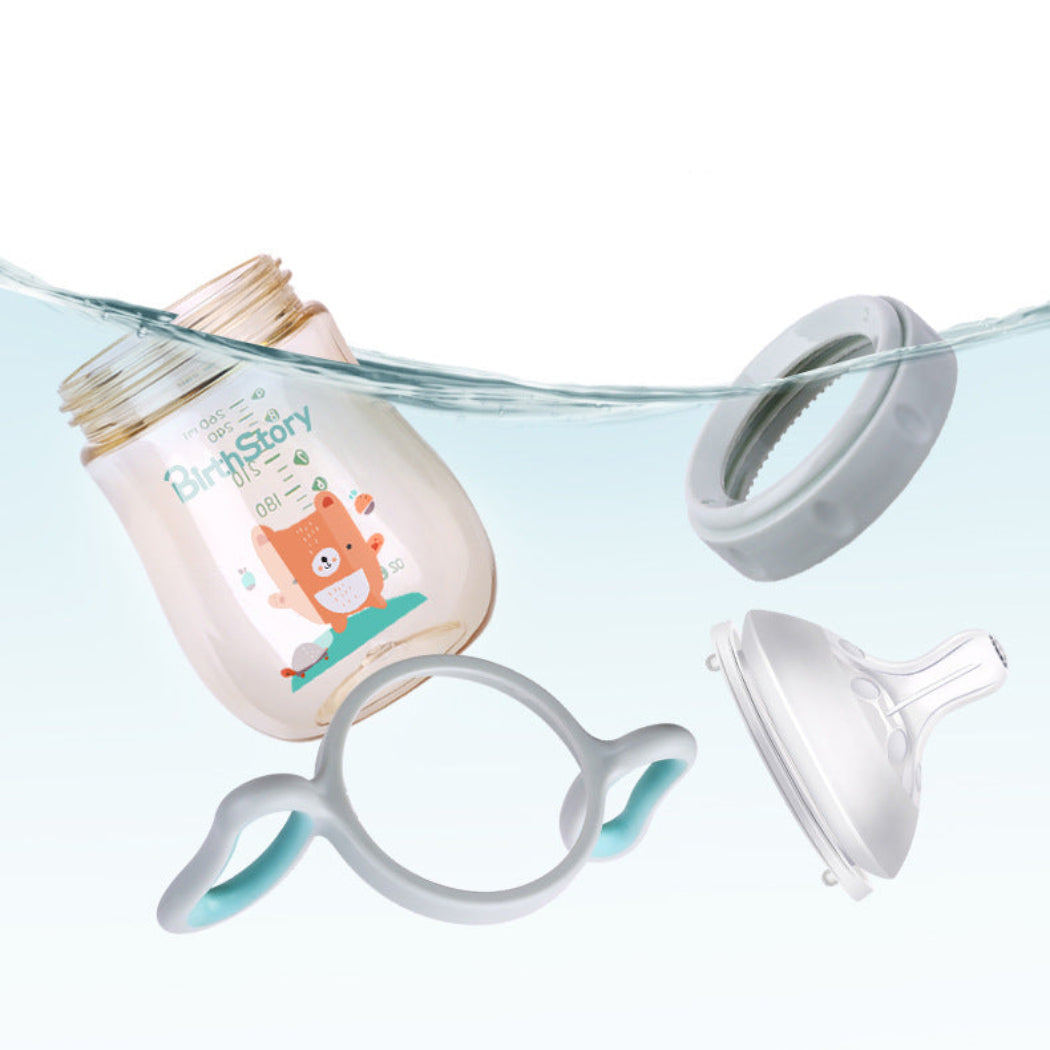 2 in 1 Dual Purpose Usable Feeding Water Bottle Mum Pot for Children