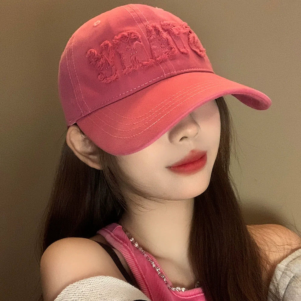 Women's cool style colorful summer cap (AZAD)