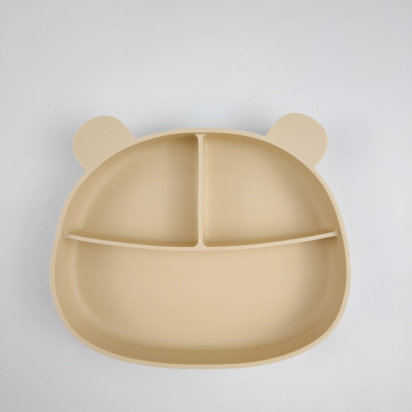 3 Chamber Food Grade Silicone Dinner Plate