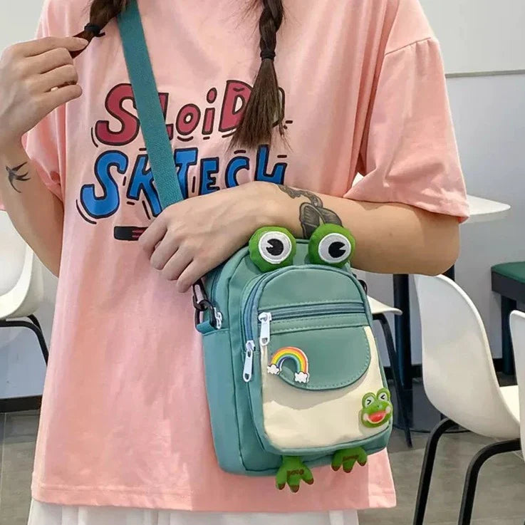 Cartoon crossbody bag for women with adjustable shoulder strap (ALAUDDIN)