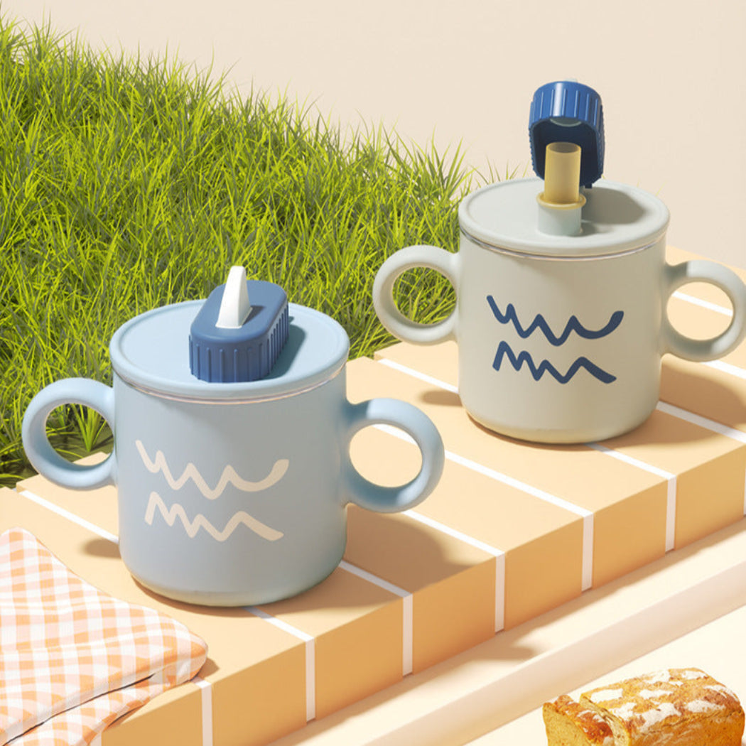 Children's Stainless Steel Water Cup With Straw cup