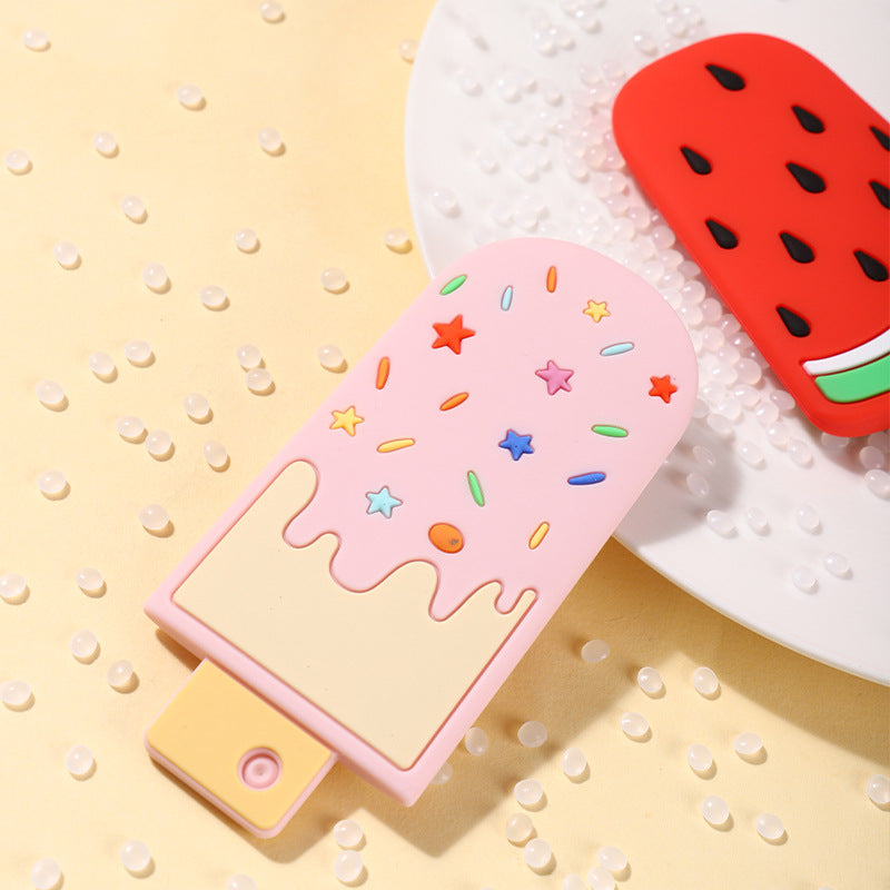 Baby Ice Cream Shaped Food Grade Teether