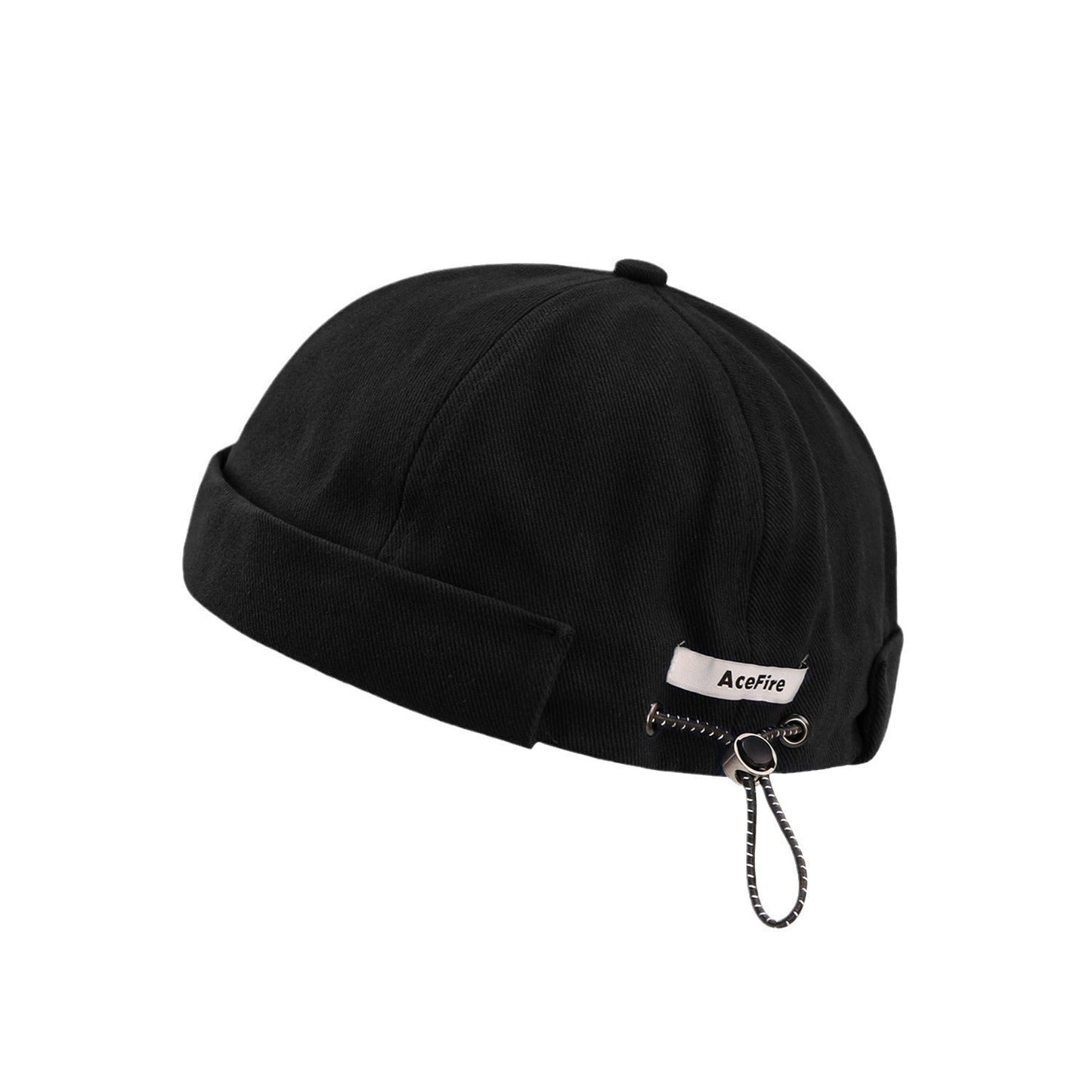 Round Top Reflective drawstrings Sailor Cap