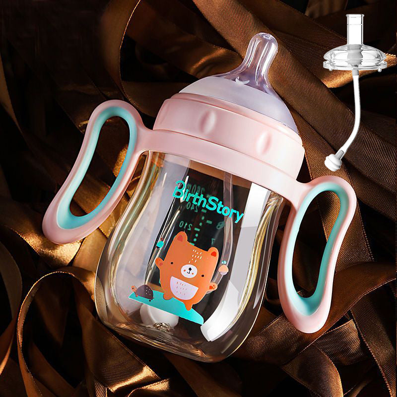2 in 1 Dual Purpose Usable Feeding Water Bottle Mum Pot for Children