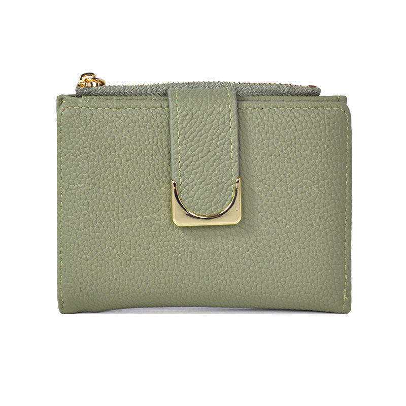 Pebbled Print PU Leather ladies Pouch Wallet