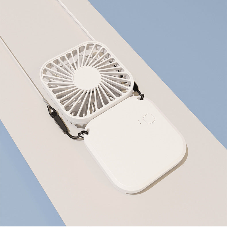 180 Degree Angle USB portable hand-held halter neck folding mini fan