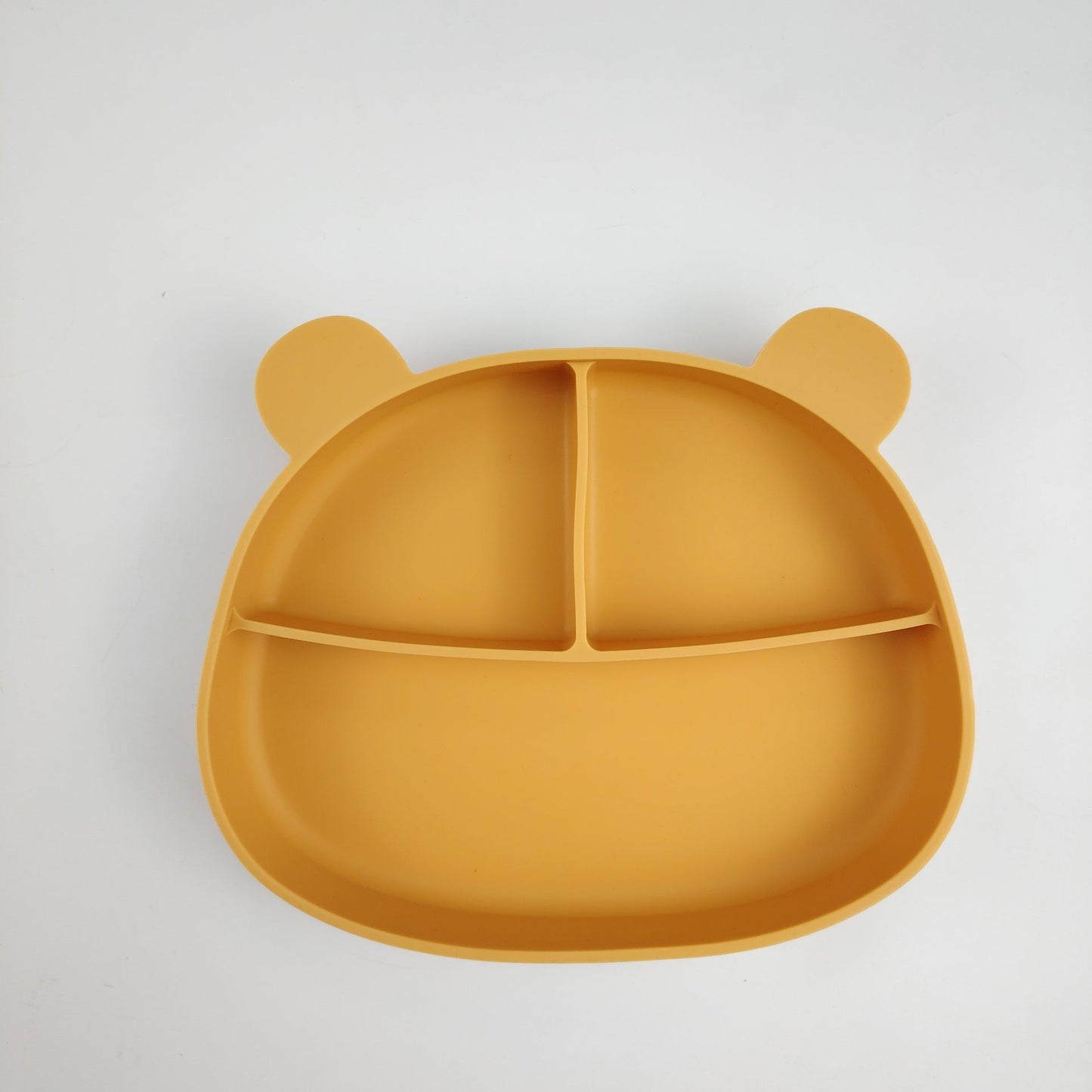 3 Chamber Food Grade Silicone Dinner Plate