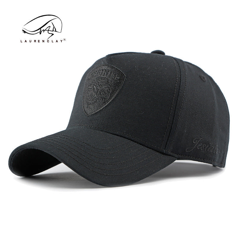 All Season Embroidery Thin Cotton Breathable High Cap