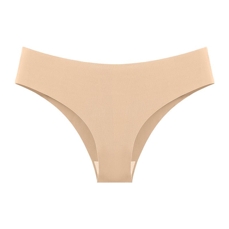 Women's Ice Silk Yoga Fitness Exercise Comfortable Seamless Underwear Panties