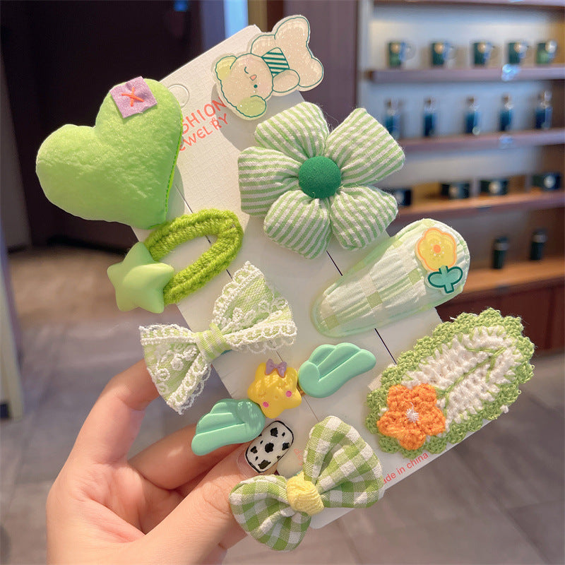 Children's Cute Plush Duckbill Clip Butterfly Design Hairclip