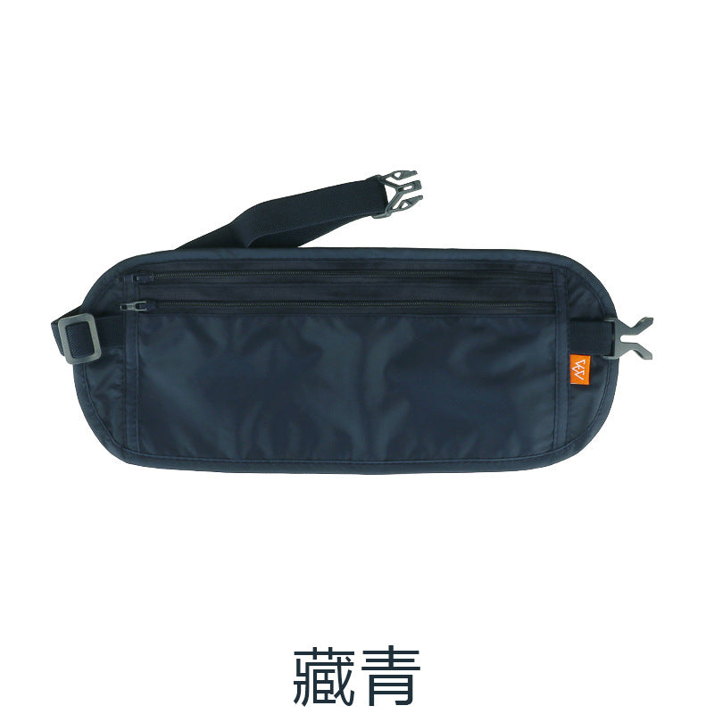 Anti-Theft Waist Bag for Passport and Travel Documents