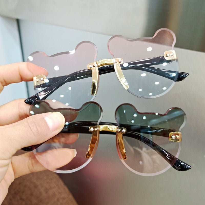 Children Cute Cartoon Kitty Glasses