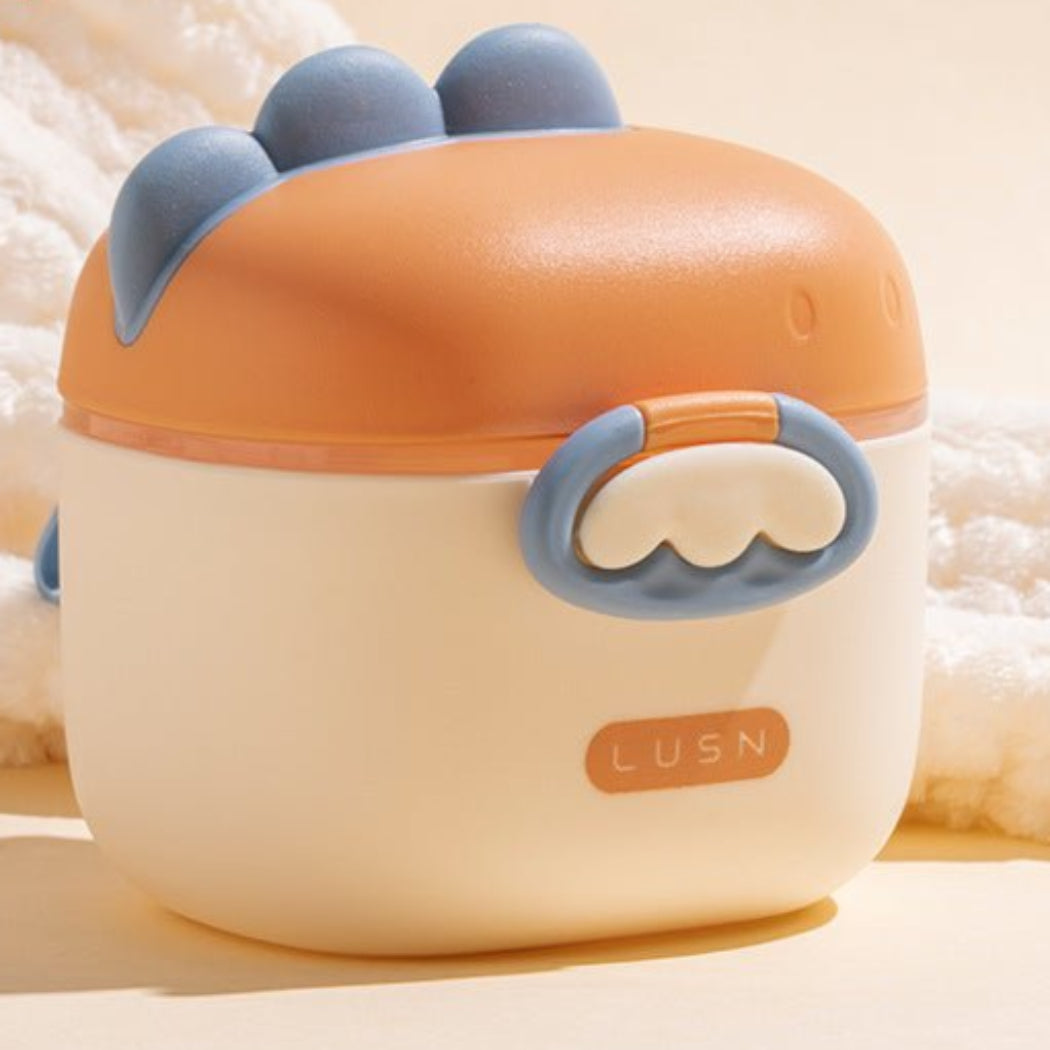 Air Tide Moisture Proof 400ml Baby Food Storage Box with Spoon
