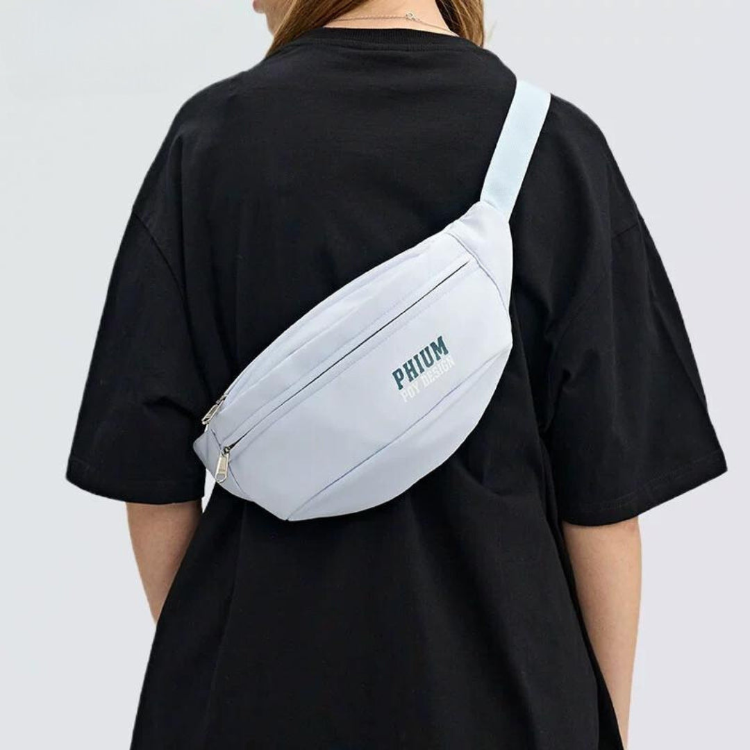 Waist Bag Women's Crossbody Bag for travel and hiking (ALAUDDIN)