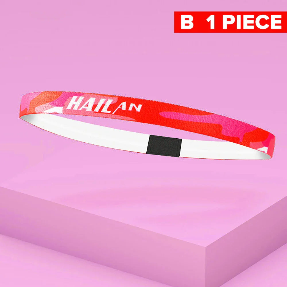 4PCS Nylon Elastic Head Sweatband Set (ALAUDDIN)