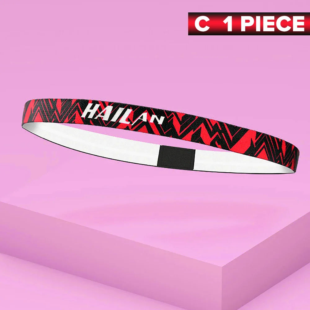 4PCS Nylon Elastic Head Sweatband Set (ALAUDDIN)