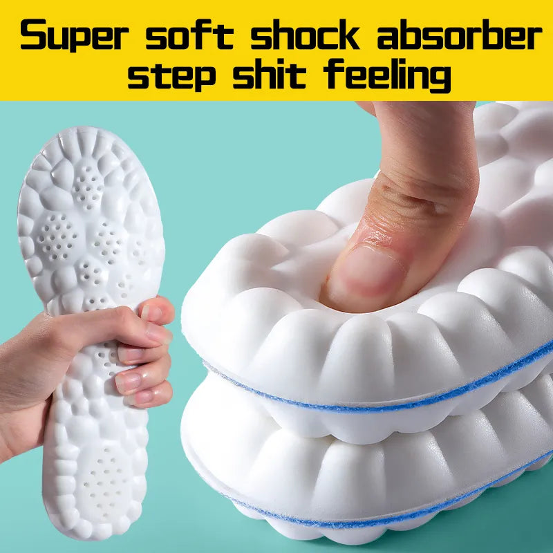 Comfortable Soft Breathable Shock Absorption Insoles (ALAUDDIN)